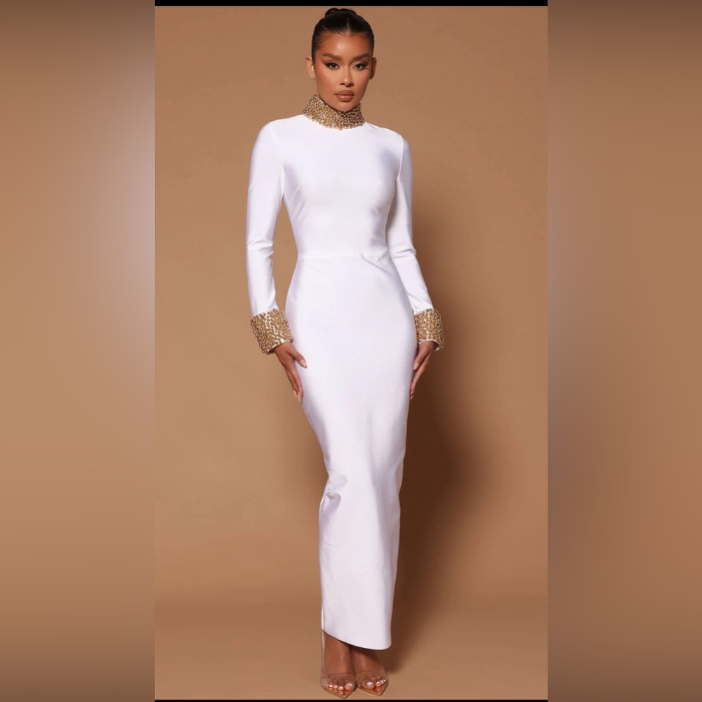 Embellished Maxi Dress NovaLuxe